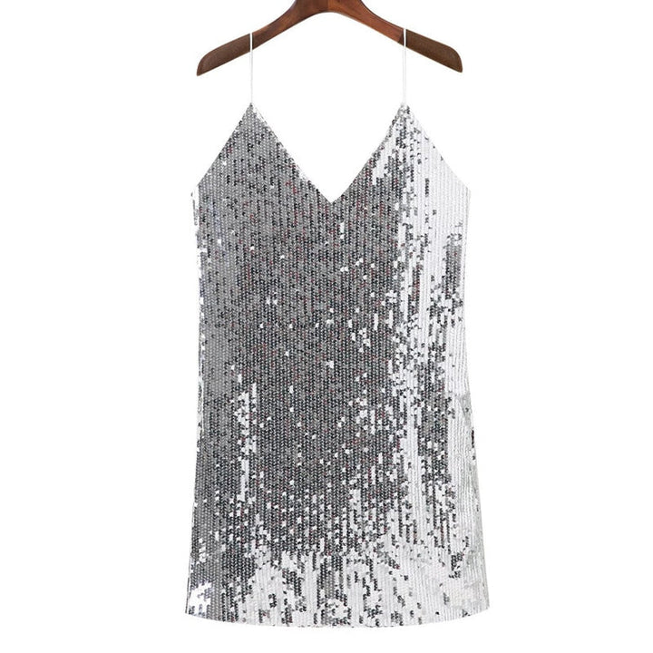 Mirla | Glitter Slip Klänning-Eva Jonsson