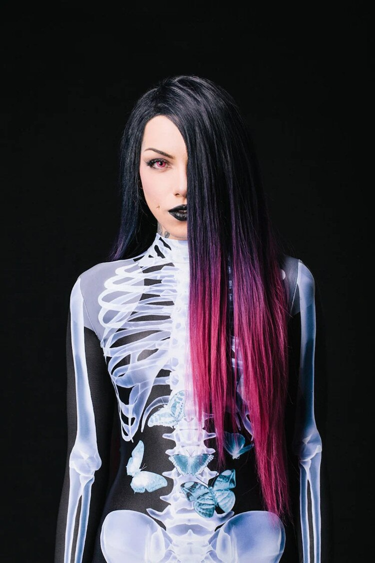 Mirla | GlowInTheDark BoneCurve Skelettdräkt-Eva Jonsson