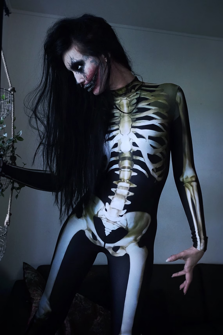 Mirla | GlowInTheDark BoneCurve Skelettdräkt-Eva Jonsson