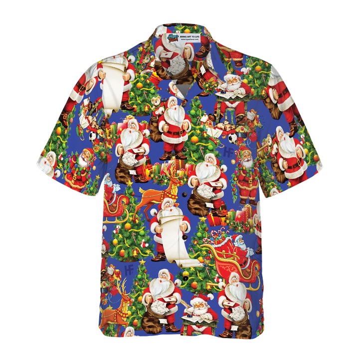 Mirla | God Jul Santa Claus 6 Hawaii-Skjorta-Eva Jonsson