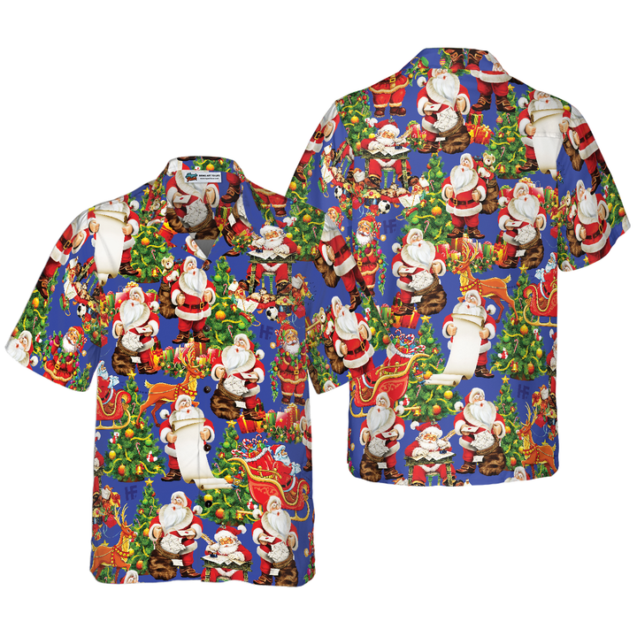 Mirla | God Jul Santa Claus 6 Hawaii-Skjorta-Eva Jonsson