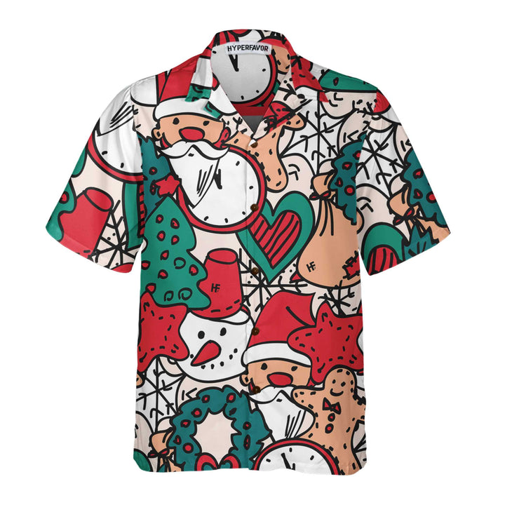 Mirla | God Jul Y'All T-Shirt För Män Jul-Hawaii-T-Shirt Den Bästa Julklappen För Män-Eva Jonsson
