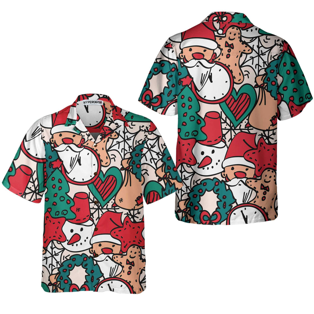 Mirla | God Jul Y'All T-Shirt För Män Jul-Hawaii-T-Shirt Den Bästa Julklappen För Män-Eva Jonsson