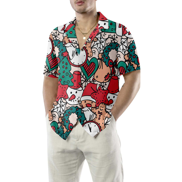 Mirla | God Jul Y'All T-Shirt För Män Jul-Hawaii-T-Shirt Den Bästa Julklappen För Män-Eva Jonsson