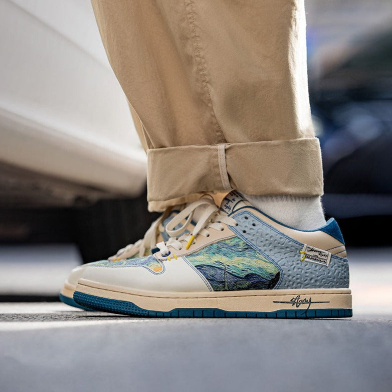 Mirla | Gogh Starry Night Inspirerade Sneakers-Eva Jonsson
