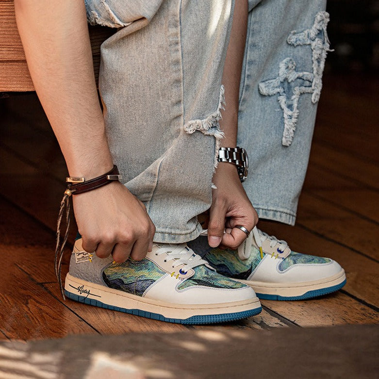 Mirla | Gogh Starry Night Inspirerade Sneakers-Eva Jonsson