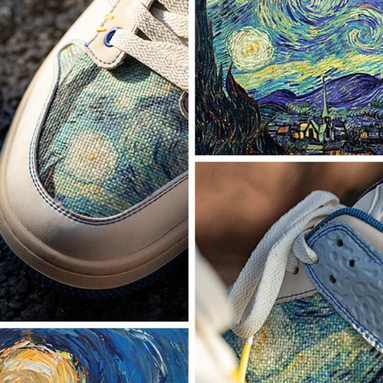Mirla | Gogh Starry Night Inspirerade Sneakers-Eva Jonsson