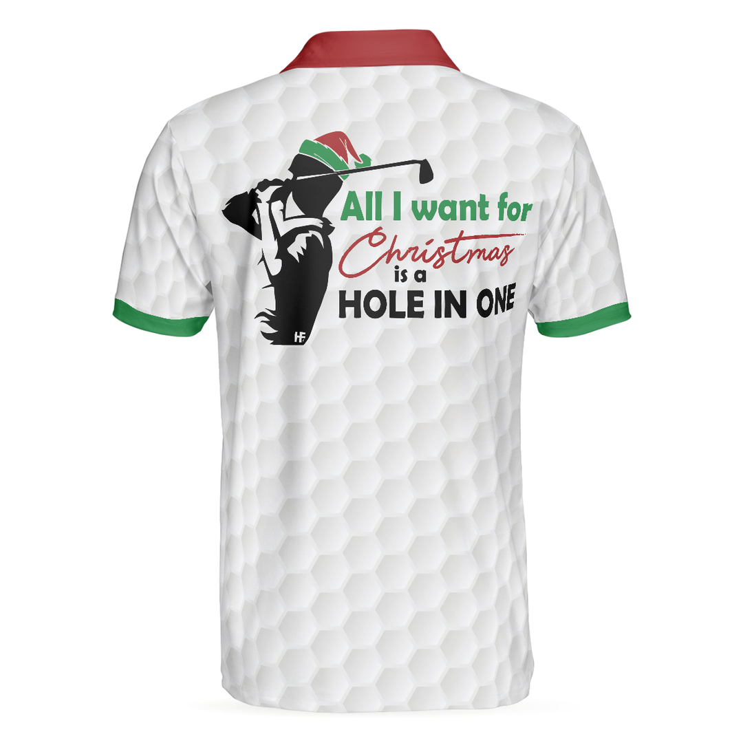 Mirla | Golf Everything I Want Polo-Shirt Present Idea For Male Golfers Fun Christmas Golf Shirt-Eva Jonsson