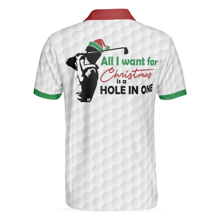 Mirla | Golf Everything I Want Polo-Shirt Present Idea For Male Golfers Fun Christmas Golf Shirt-Eva Jonsson