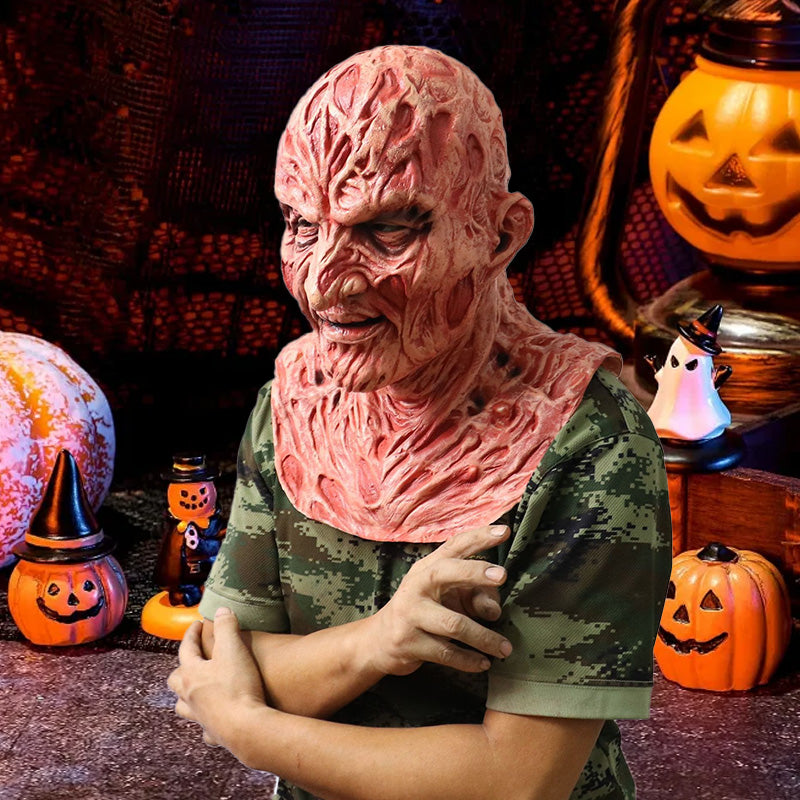 Mirla | Halloween läskig Freddy mask-Eva Jonsson