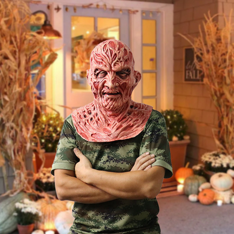 Mirla | Halloween läskig Freddy mask-Eva Jonsson