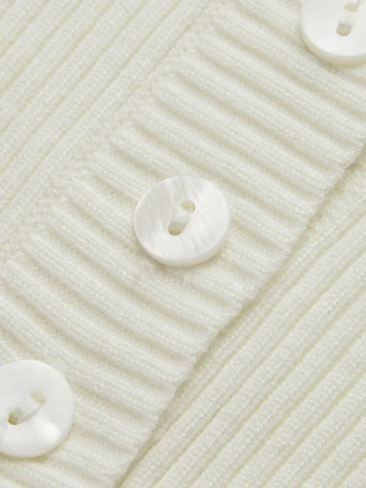 Mirla | Hals Långärmad Cardigan-Eva Jonsson