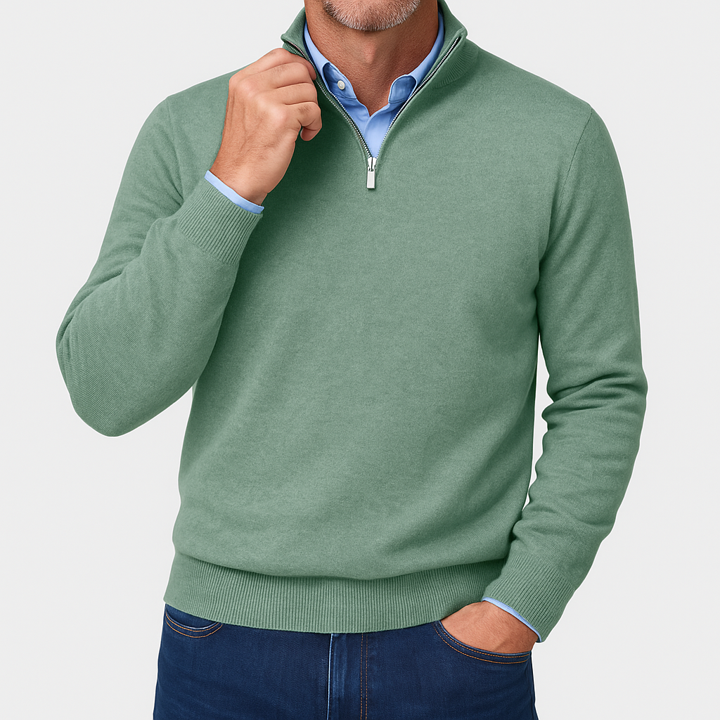 Mirla | Halv-Zip Pullover-Eva Jonsson
