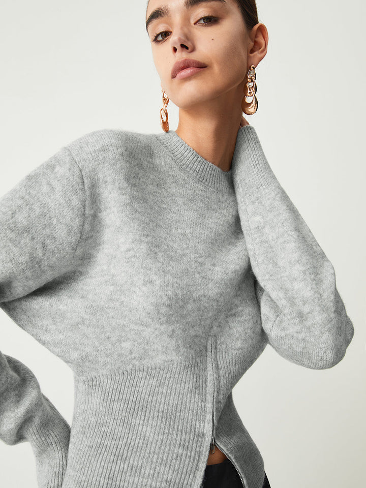 Mirla | Halv-Zip Tröja-Eva Jonsson