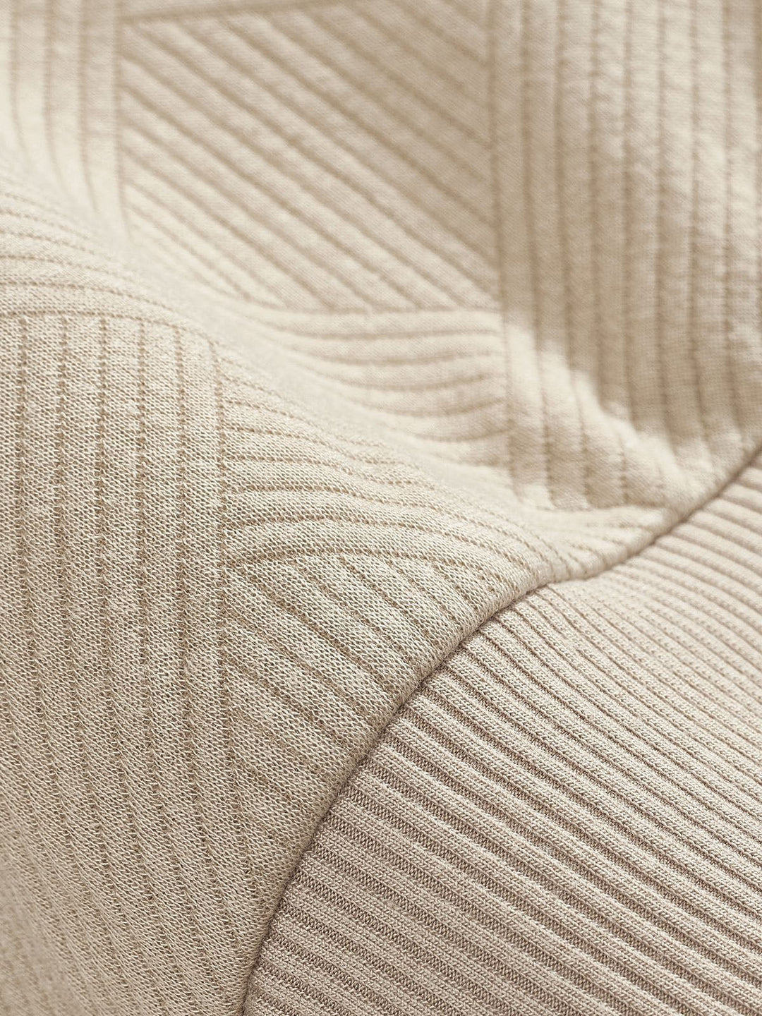 Mirla | Halv-Zip Tröja med Strukturmönster - Smart-Casual Stil för Vardag och Kontor-Eva Jonsson