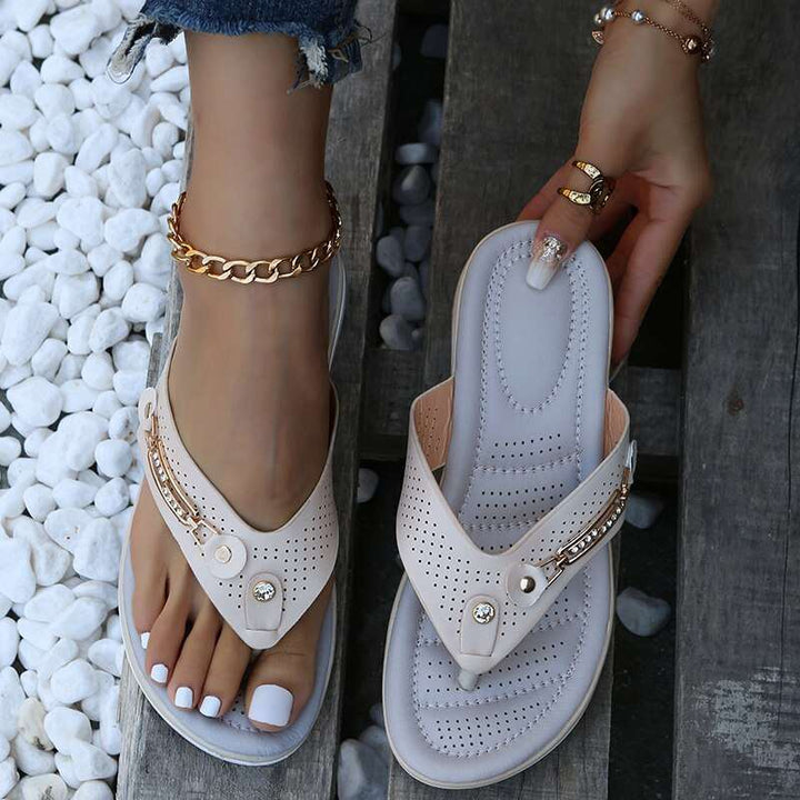 Mirla | Halvfast Ortopediska Sandaler-Eva Jonsson