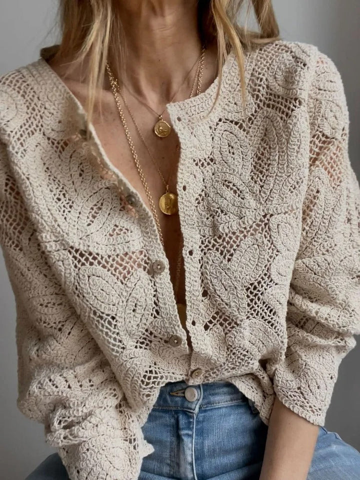 Mirla | Handcrocheted Cardigan-Eva Jonsson