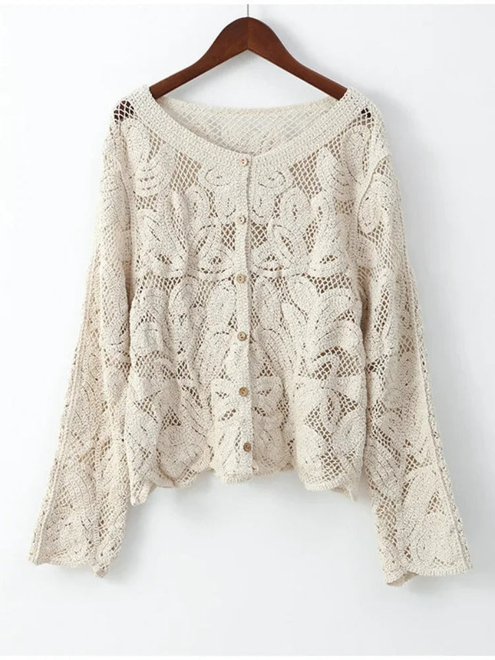 Mirla | Handcrocheted Cardigan-Eva Jonsson