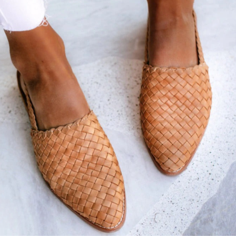 Mirla | Handflätade Sandaler-Eva Jonsson