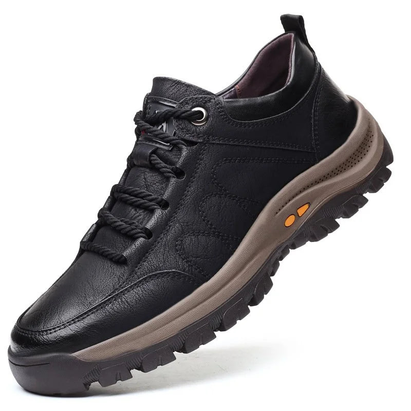Mirla | Handsydda Lädersneakers för Män-Eva Jonsson