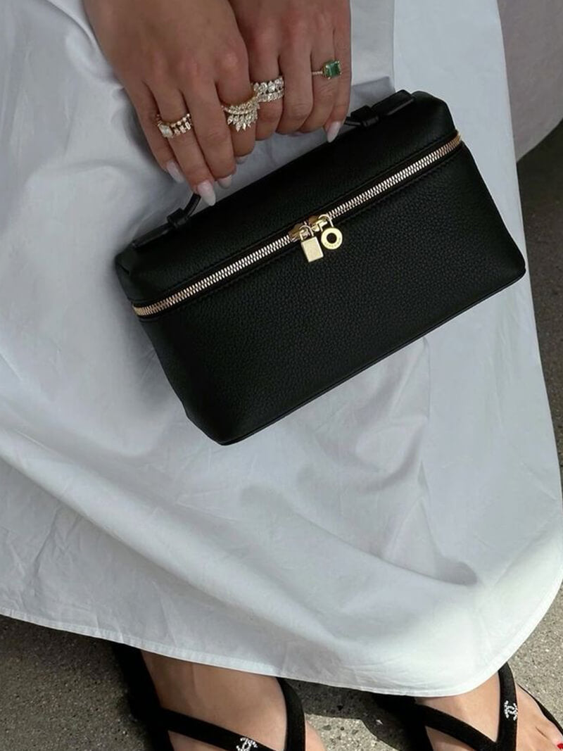 Mirla | Handväska Dam - Elegant Läder Väska-Eva Jonsson