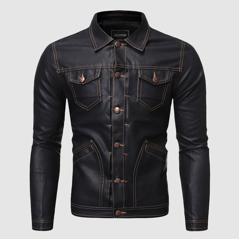 Mirla | Hardy Vintage Biker Läderjacka-Eva Jonsson