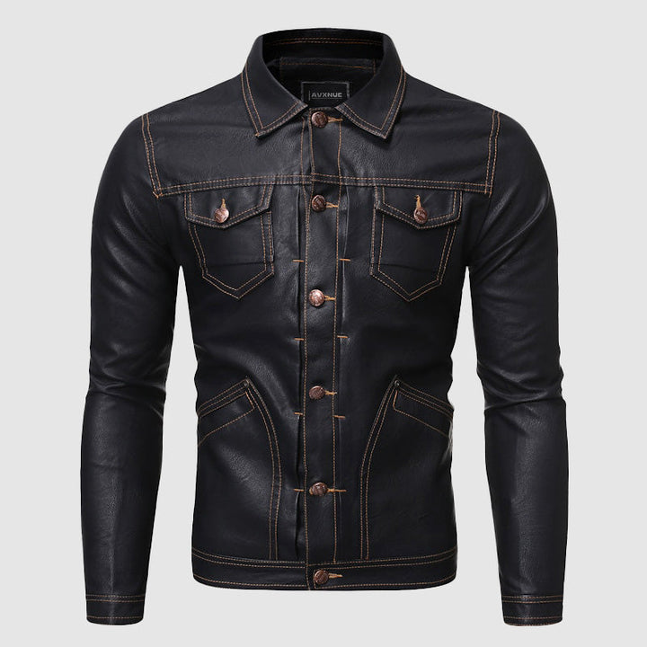 Mirla | Hardy Vintage Biker Läderjacka-Eva Jonsson