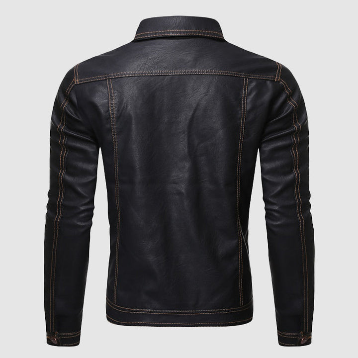 Mirla | Hardy Vintage Biker Läderjacka-Eva Jonsson