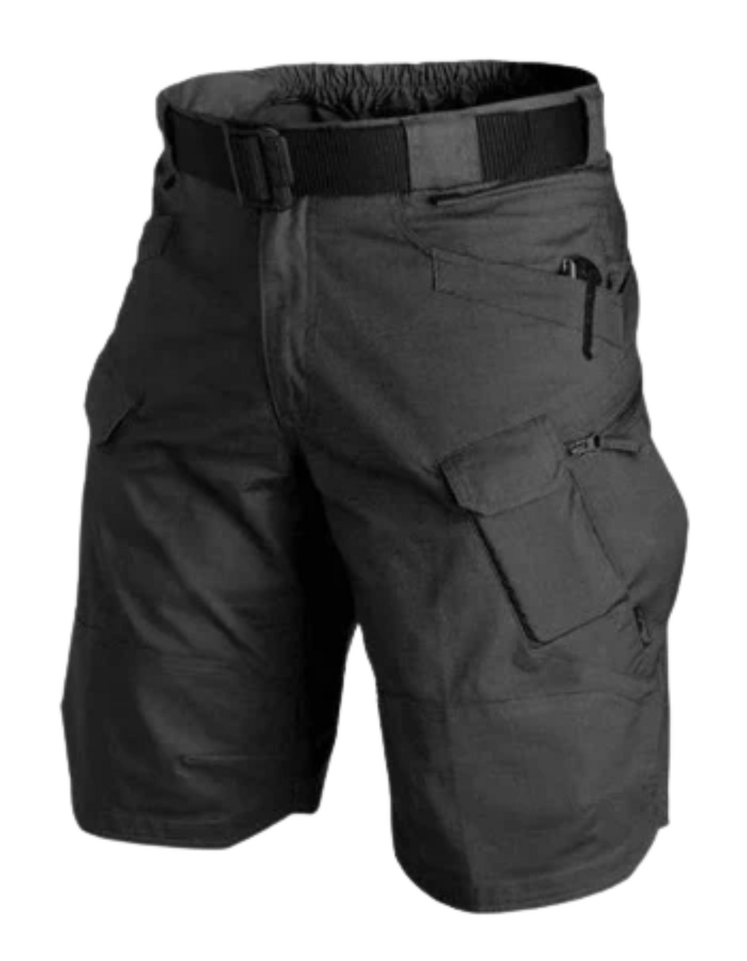 Mirla | Herr Bekväm Cargo Shorts Svart-Eva Jonsson