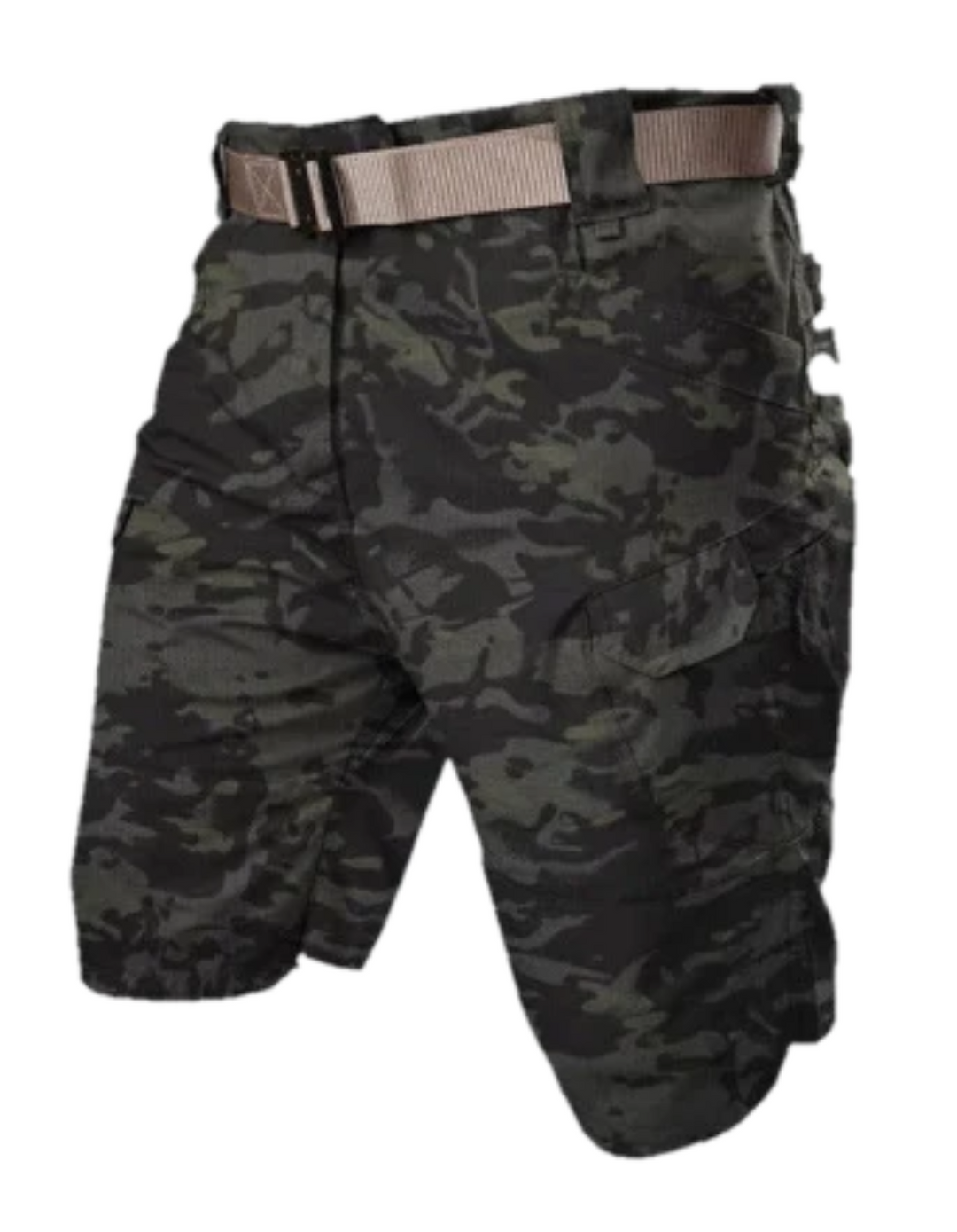 Mirla | Herr Bekväm Cargo Shorts Svart-Eva Jonsson