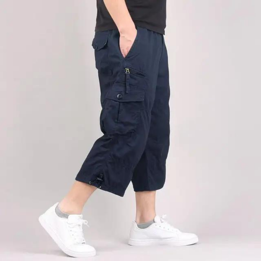 Mirla | Herr Bekväma Cargo Shorts-Eva Jonsson