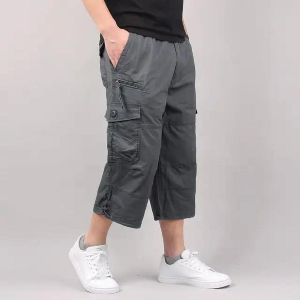 Mirla | Herr Bekväma Cargo Shorts-Eva Jonsson