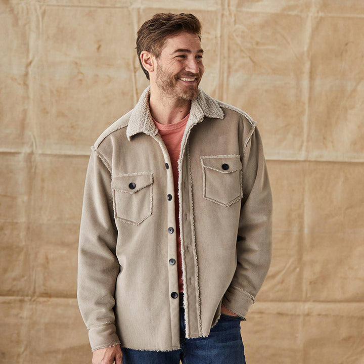 Mirla | Herr Button-Down Cordjacka-Eva Jonsson