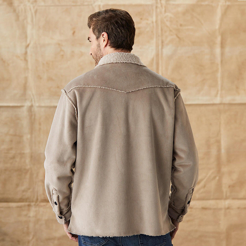 Mirla | Herr Button-Down Cordjacka-Eva Jonsson