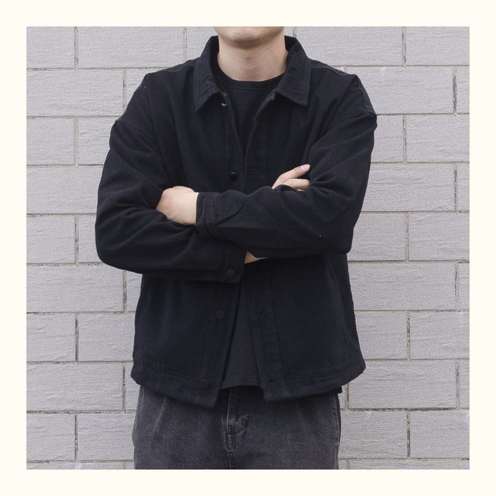Mirla | Herr Button-Down Fritidsjacka-Eva Jonsson