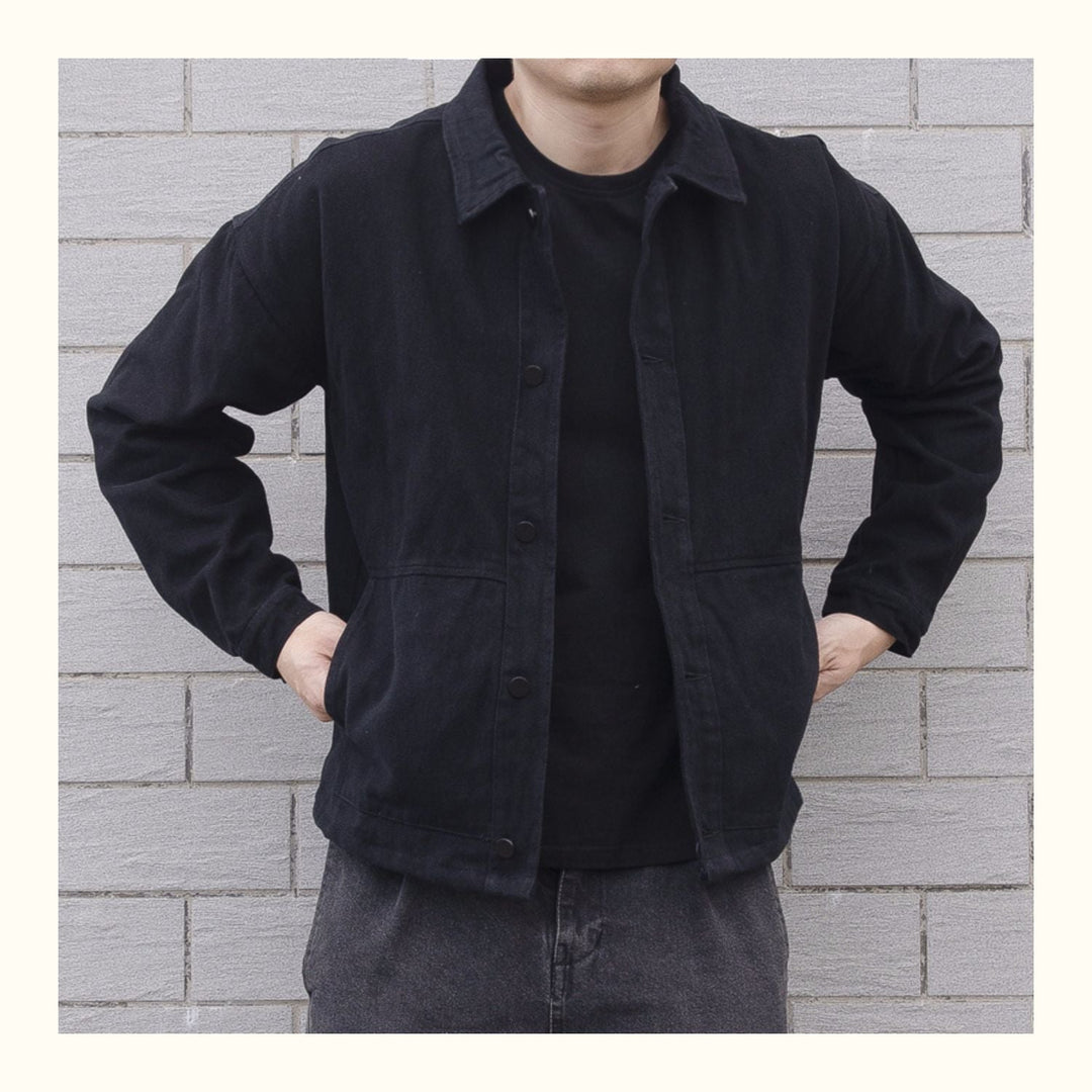 Mirla | Herr Button-Down Fritidsjacka-Eva Jonsson