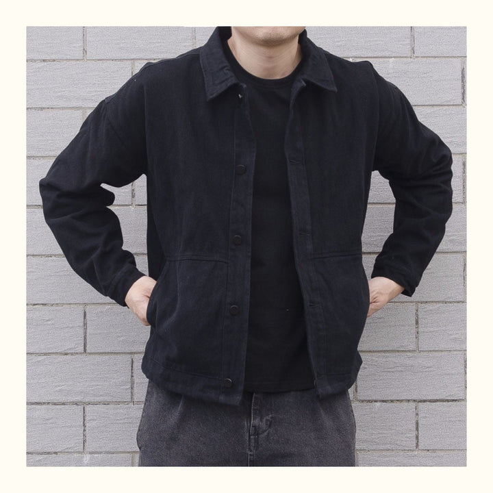 Mirla | Herr Button-Down Fritidsjacka-Eva Jonsson