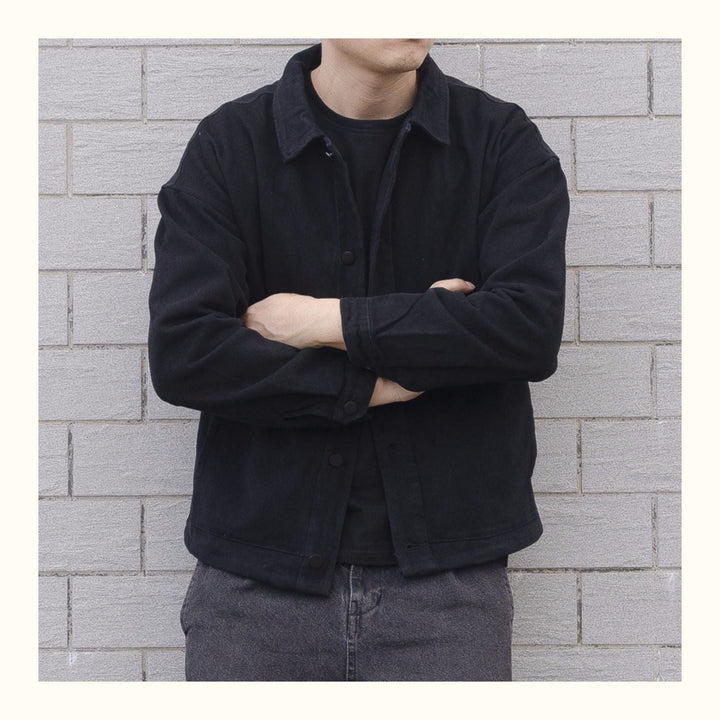 Mirla | Herr Button-Down Fritidsjacka-Eva Jonsson