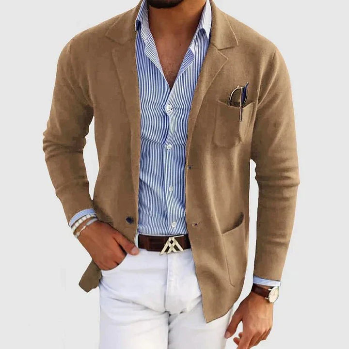 Mirla | Herr Casual Stickblazer-Eva Jonsson