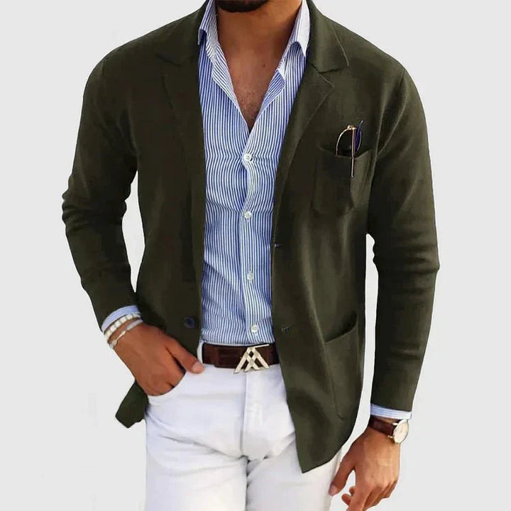 Mirla | Herr Casual Stickblazer-Eva Jonsson