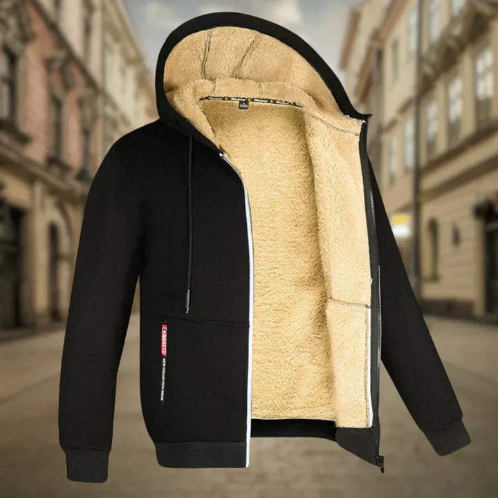 Mirla | Herr Fleece Hoodie-Eva Jonsson