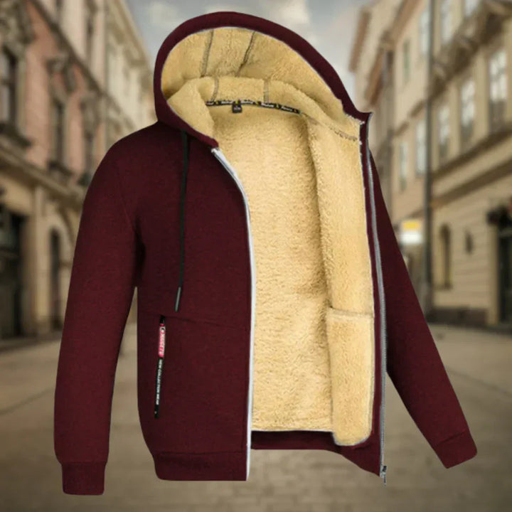 Mirla | Herr Fleece Hoodie-Eva Jonsson