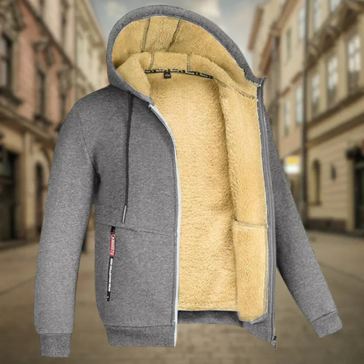 Mirla | Herr Fleece Hoodie-Eva Jonsson