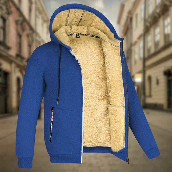 Mirla | Herr Fleece Hoodie-Eva Jonsson