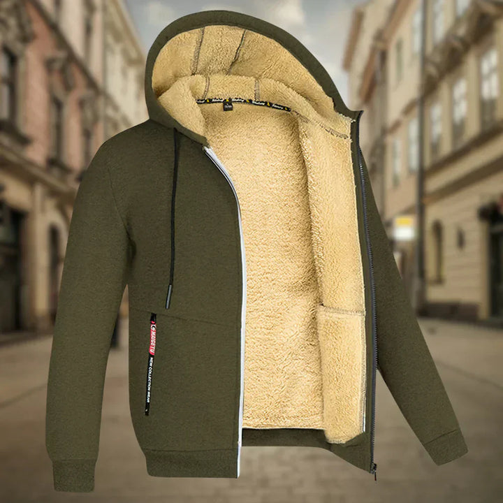 Mirla | Herr Fleece Hoodie-Eva Jonsson