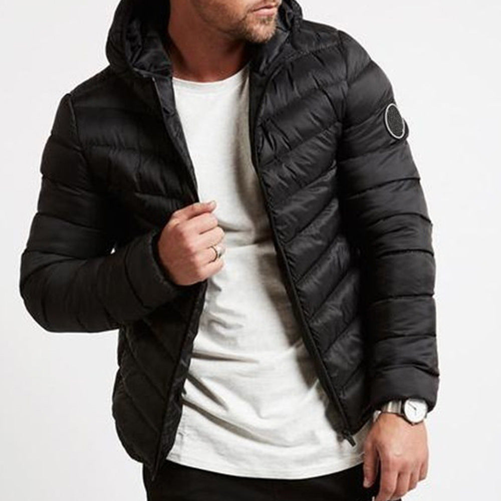 Mirla | Herr Hoodie Puffjacka-Eva Jonsson