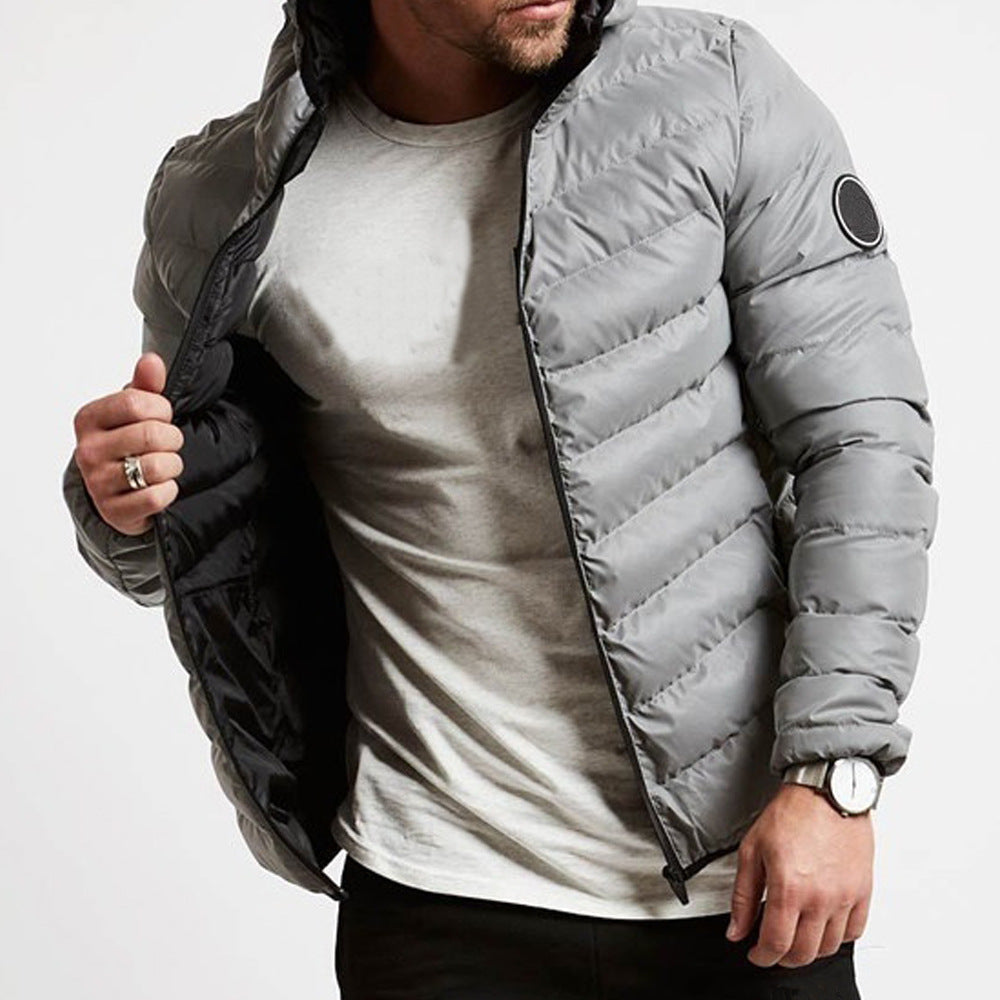 Mirla | Herr Hoodie Puffjacka-Eva Jonsson