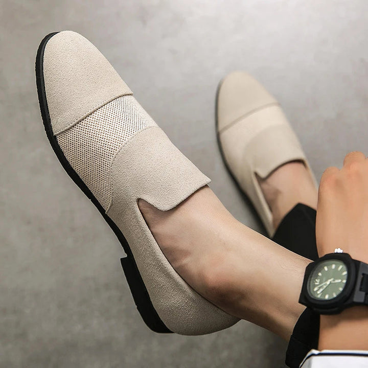 Mirla | Herr Luxe Läder Frosted Loafers-Eva Jonsson
