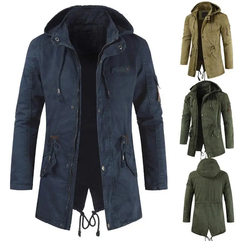 Mirla | Herr Parka Fleece - Bekväm Vindjacka-Eva Jonsson