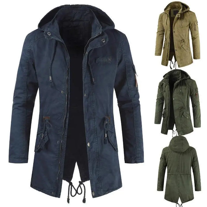 Mirla | Herr Parka Fleece - Bekväm Vindjacka-Eva Jonsson